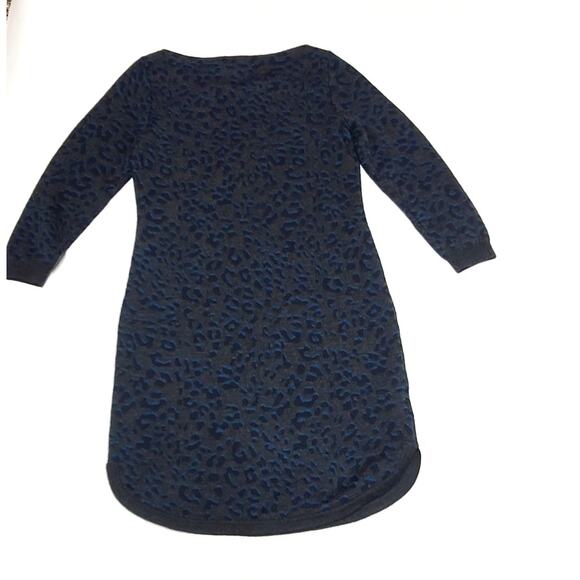 Loft sweater dress leopard wool blend women's small - Picture 6 of 6